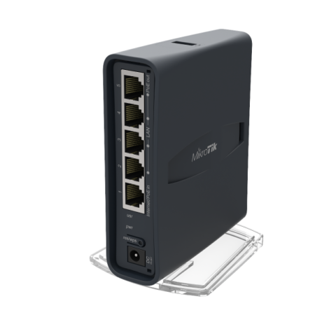 MikroTik RB952Ui-5ac2nD-TC 2.4/5GHz AP, 802.11ac, 5-PORT, PoE-out na port-u 5, USB za 3G/4G (402)