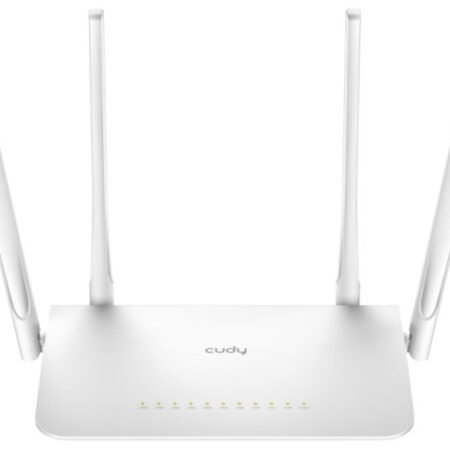 Cudy WR1300 AC1200 Dual Band 2.4+5Ghz MESH Wi-Fi Ruter 1W/4LAN Gbit,4x5dBi Wisp/AP/REP/TR