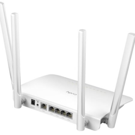Cudy WR1300 AC1200 Dual Band 2.4+5Ghz MESH Wi-Fi Ruter 1W/4LAN Gbit,4x5dBi Wisp/AP/REP/TR