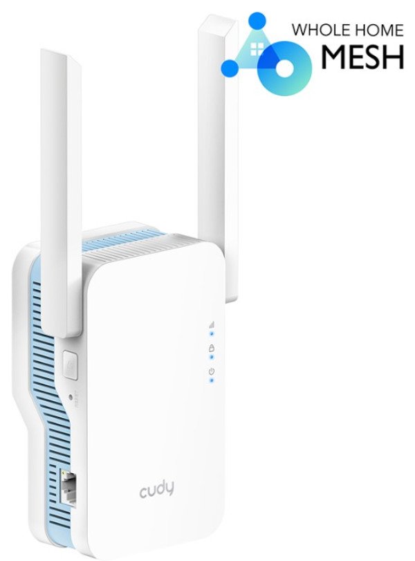 Cudy RE1200 AC1200Wi-Fi MESH Range Extender, Dual Band 2.4+5Ghz,2x5dBi, 1xLAN, AP,ACCESS+LED - Slika 2