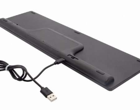 KBS-ECLIPSE-M500 Gembird Backlight Pro Business Slim wireless desktop set, US layout, black