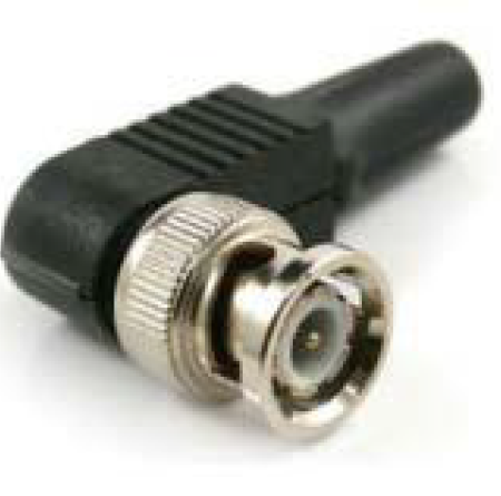 CON-BNC11M Gembird muski DC konektor pod Pravim uglom (90stepeni) 5.5x2.1 na sraf za video nad(1kom)