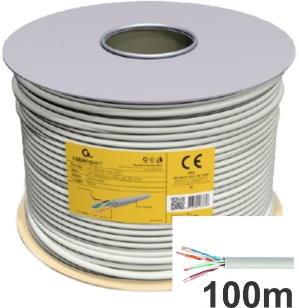 UPC-5004E-L/100 Gembird UTP cat.5E Indoor licnasti CCA kotur 100m - Slika 3