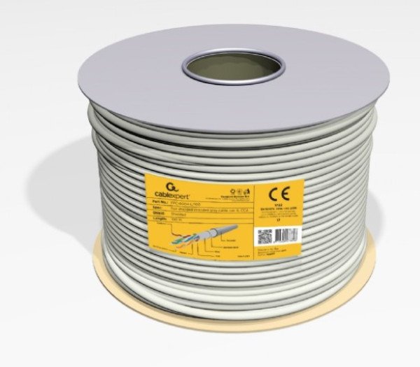 FPC-6004-L/100 Gembird FTP cat.6 Indoor licnasti CCA kotur 100m - Slika 2