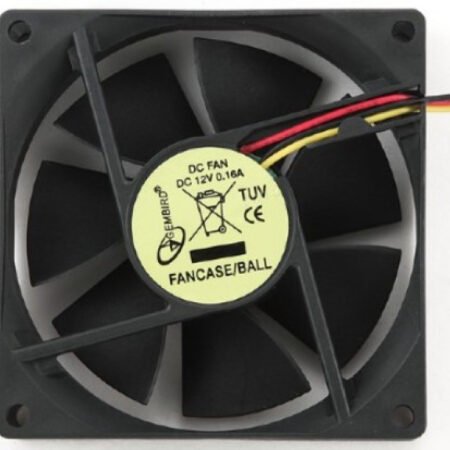 FANCASE/BALL Gembird ventilator za kuciste ball bearing 80x80mm, 3-pina