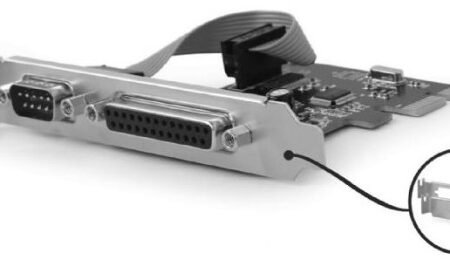 PEX-COMLPT-01 Gembird COM serial port+LPT port PCI-Express add-on card, +extra low-profile bracket