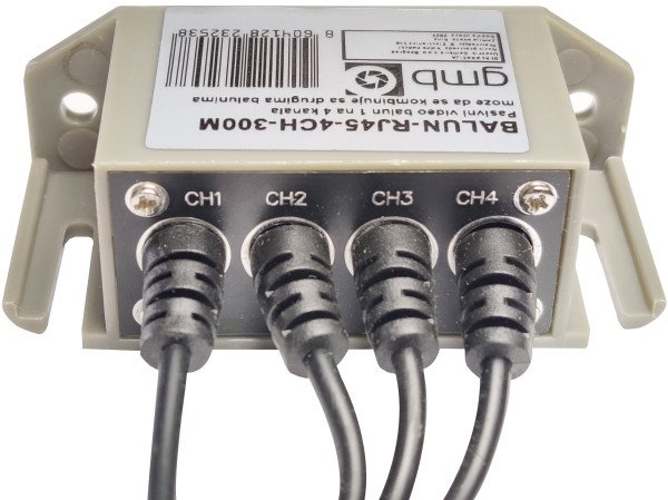 BALUN RJ45-4CH-300M Gembird balun za 4 kamere (AHD/CVI/TVI) do 5 megapiksela cena za komad