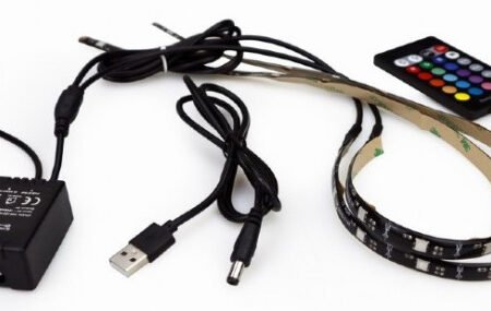 LED-2SU-RGB50-01 Gembird USB RGB LED traka, 2 x 50 cm