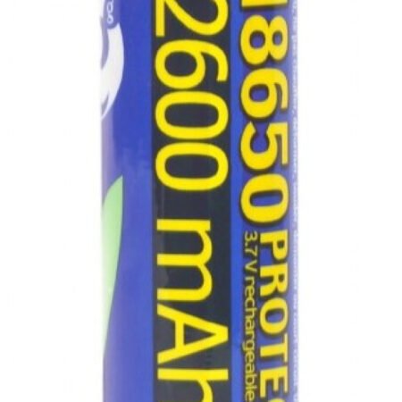 EG-BA-18650/2600 ENERGENIE Lithium-ion 18650 battery, protected, 2600 mAh
