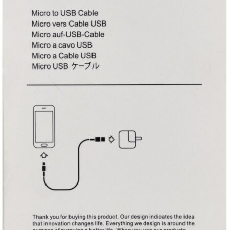 CCP-mUSB2-AMBM-1.0M ** Gembird USB 2.0 microUSB na USB kabl 1m, White (111)