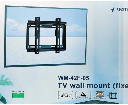 WM-42F-05 * Gembird fiksni VESA max 20x20cm 15-42 max 25kg (219)