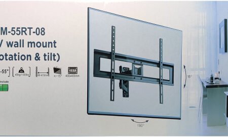 WM-55RT-08 ** Gembird rotate/tilt VESA max.40x40cm 26-55 max.45kg (799)