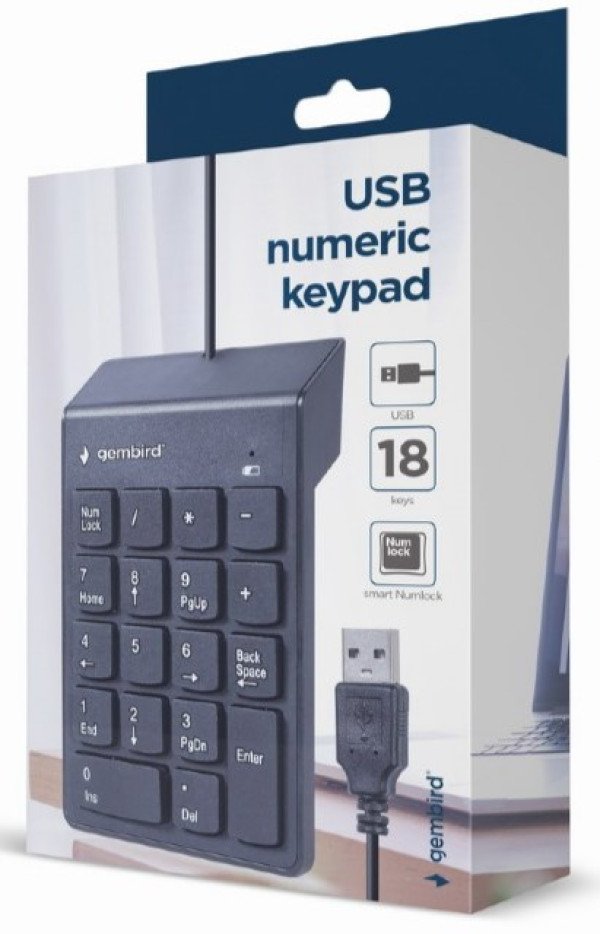 KPD-U-03 Gembird numericka tastatura USB - Slika 3