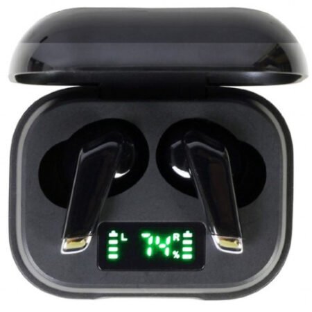 FitEar-X300B Gembird bluetooth V5.0 slusalice, LED, TWS, black