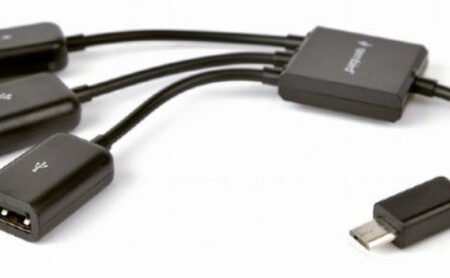 UHB-OTG-02 Gembird OTG HUB 2xUSB na microUSB
