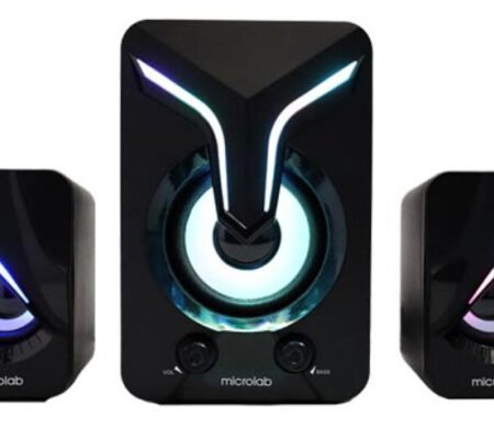 Microlab U270 Phenix Stereo zvucnici, black 11W (5W, 2x3W)USB power,3,5mm LED