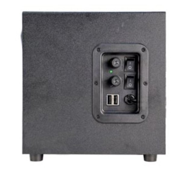 Microlab G100BT Aktivni zvucnici 2.1 11W (5W,2x3W) 3,5mm, SD, USB, FM, Bluetooth, daljinski, LED - Slika 4