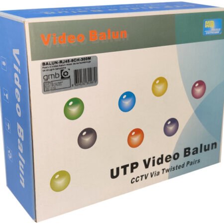 BALUN RJ45-8CH-300M Gembird balun za 8 kamere (AHD/CVI/TVI) do 5 megapiksela cena za komad