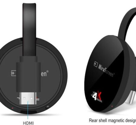 GMB-MiraScreen-4K * Gembird MIRACAST DLNA & airplay HDMI WiFI Dongle TV adapter, 2.4G 4K (1599)