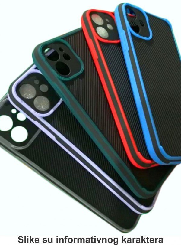 MCTR82-SAMSUNG A33 5g * Futrola Textured Armor Silicone Black (159) - Slika 2