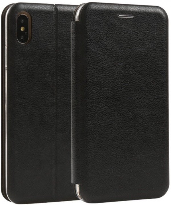 MCLF11-XIAOMI Redmi 10A * Futrola Leather FLIP Black (289) - Slika 2