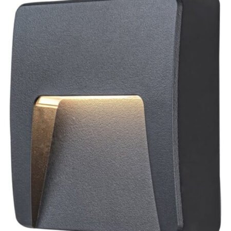 Zidna lampa trento 3W crna (8894)