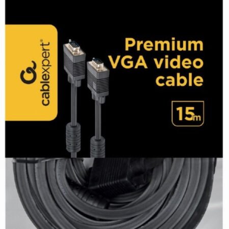 CC-PPVGA-15M-B Gembird VGA to VGA kabl black 15m