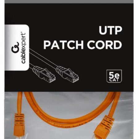 PP12-1M/O Gembird Mrezni kabl, CAT5e UTP Patch cord 1m orange