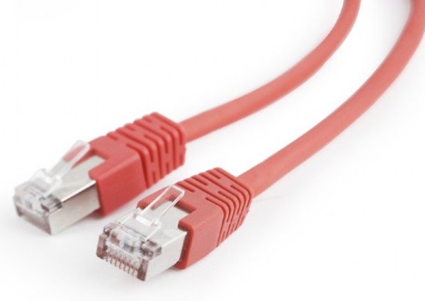 PP22-1M/R * Gembird Mrezni kabl FTP Cat5e Patch cord, 1m red - Slika 3