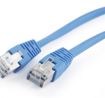 PP22-0.5M/B Gembird Mrezni kabl FTP Cat5e Patch cord, 0.5m blue