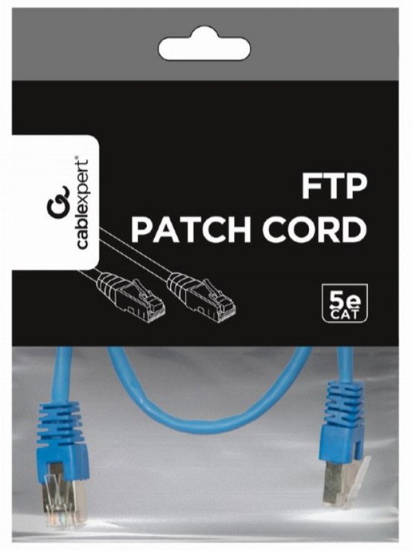 PP22-0.5M/B * Gembird Mrezni kabl FTP Cat5e Patch cord, 0.5m blue - Slika 4