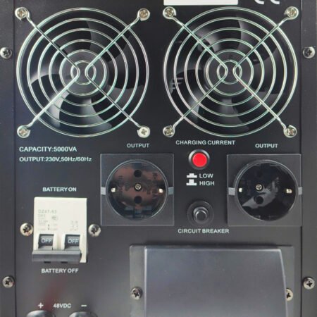 UPS-PSW-5000VA GMB LONG, cist sinusni pretvarac sa produzenom autonomijom 3500W-220V/48V