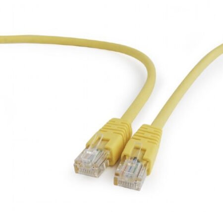 PP12-5M/Y Gembird Mrezni kabl, CAT5e UTP Patch cord 5m yellow