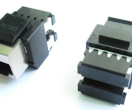 NCAC-HS-SMB2 Gembird kutija za površinsku montažu sa 2xCAT5e poluzašticena keistone uticnica zaRJ45