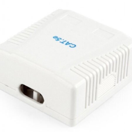NCAC-2U5E-01 Gembird CAT5E UTP kutija za površinsku montažu sa 2 porta za RJ45