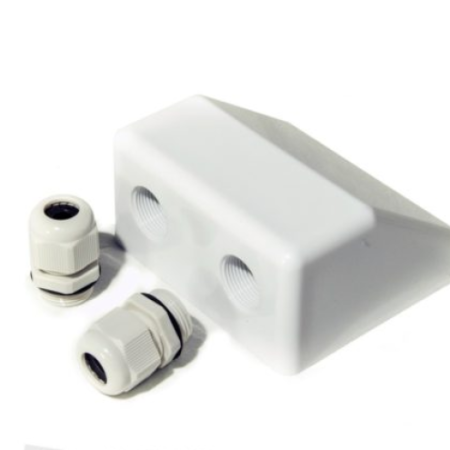 Drzac uvodnik za kablove beli 8037