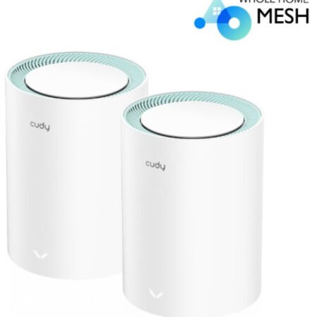 Cudy M1300 2-pack AC1200 Dual Band 2.4Ghz+5Ghz WiFi MESH, GiGABIT, 4x Antena 16MB/128DDR