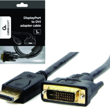 CC-DPM-DVIM-1M Gembird DisplayPort na DVI digital interface kabl 1m A
