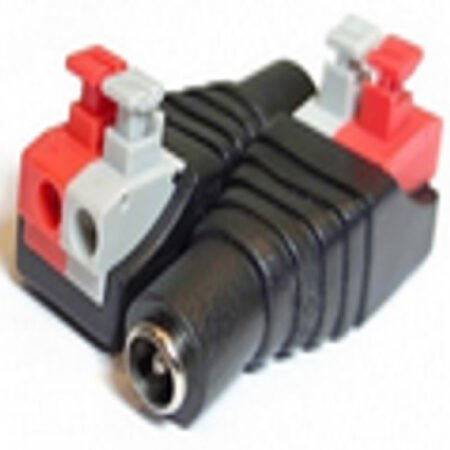 CON-DCF02 Gembird konektor napajanja zenski na zabicu za video nadzor 5,5mm