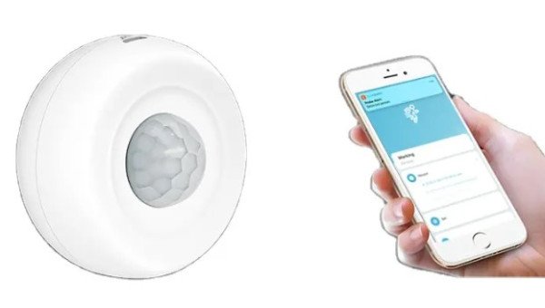 ZIGBEE-SMART-PIR-MS08 Gembird Tuya Smart WiFi PIR senzor detektora pokreta ljudskog tela,infracrveni - Slika 3