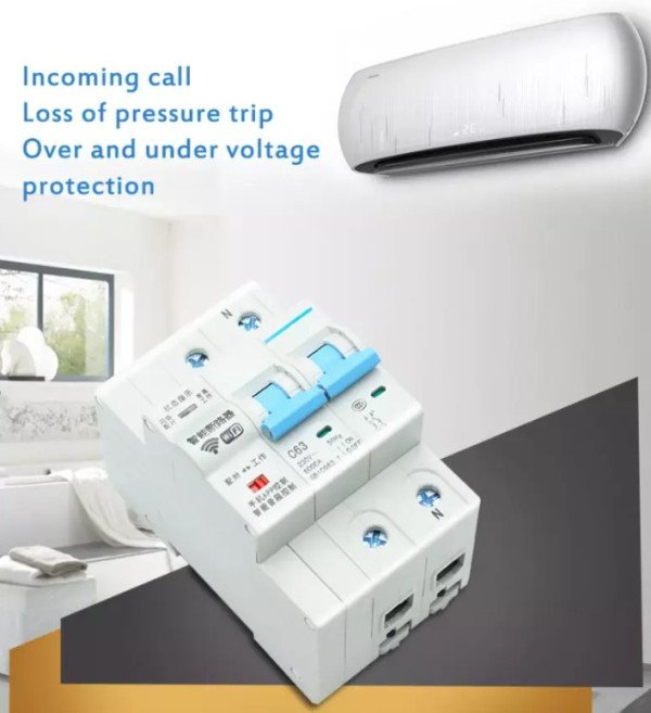 ZIGBEE-SMART-SWITCH BREAKER Gembird Tuya prekidac-osigurac APP Glasovna kontrola Alexa Google Smart - Slika 3