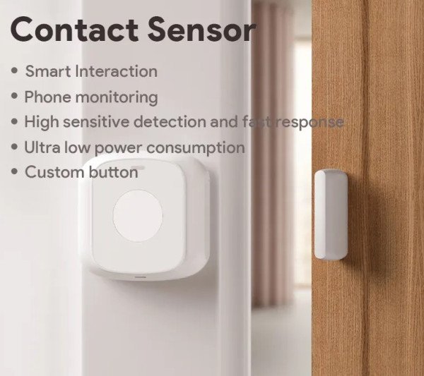 ZIGBEE-DOOR SENSOR-RSH-DS10 Gembird Tuya novi stil WiFi dve verzije 2u1 pametni senzor za vrata - Slika 4