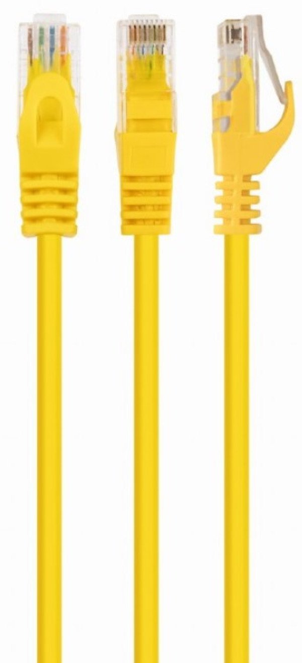 PP6U-5M/Y Gembird Mrezni kabl, CAT6 UTP Patch cord 5m yellow - Slika 2