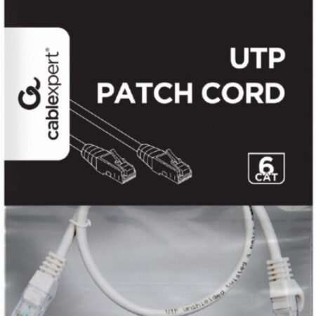 PP6U-0.5M Gembird Mrezni kabl, CAT6 UTP Patch cord 0.5m grey