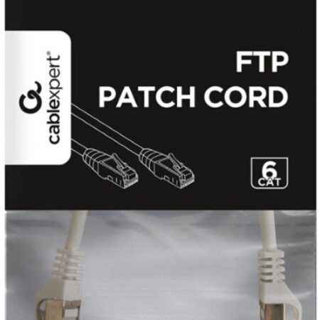 PP6-0.25M/W Gembird Mrezni kabl, CAT6 FTP Patch cord 0.25m white