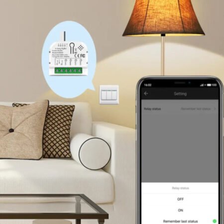 SMART-4GANG Tuya Wifi DIY Self-locking daljinski upravljac Smart Switch relejni modul DC 5V/7-32V AC