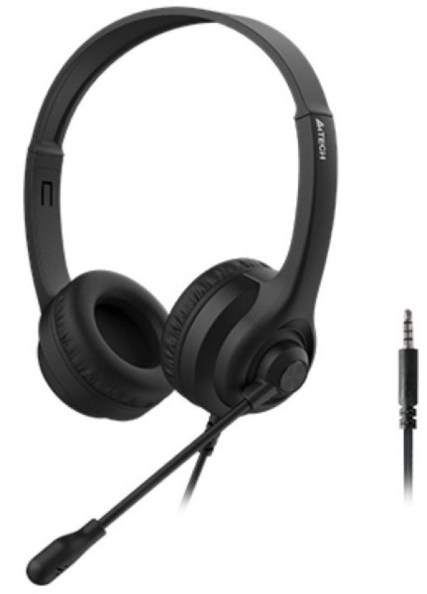 A4-HS-8i A4Tech slusalice sa mikrofonom, 40mm/32ohm, 4-Pin 3.5mm - Slika 2