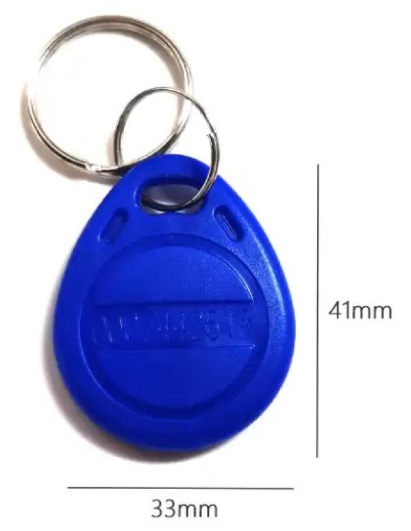 SMART-TAG-125khz-EF-NFCC Gembird Plavi Vodonepropusni ABS TAG 125KHz TK4100 (pak.10kom) - Slika 2