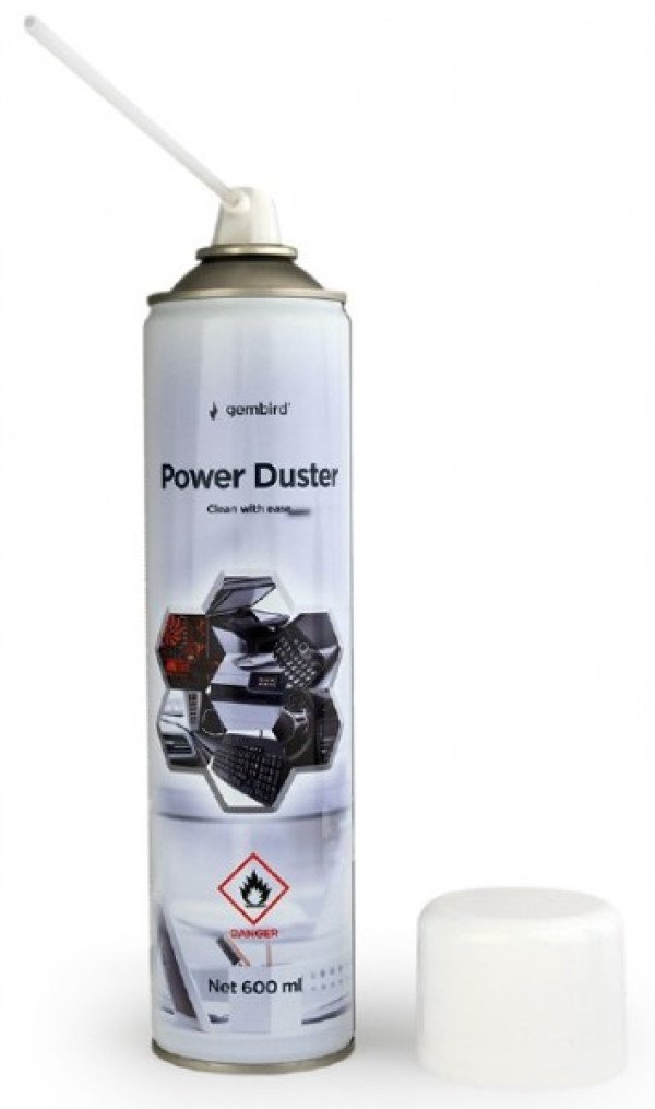 CK-CAD-FL600-01 Gembird Compressed air duster 600ml - Slika 2