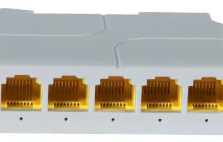 POE-EXT-14G 5 port, 1000mbpsPOE extender, 30/60W 8W/port, POE voltage 44-57Vdc, 100m, 802.3af/at